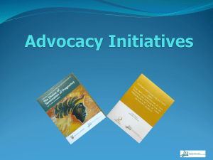 Advocacy Initiatives