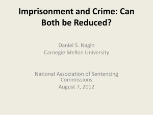 Imprisonment and Crime: Can Both be Reduced?