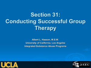 Section 31_Group Therapy_UCLA 31 slides