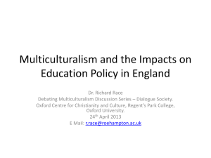 Multiculturalism and the Impacts on Education