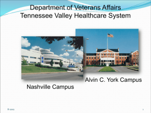 Our Mission at Tennessee Valley Healthcare System