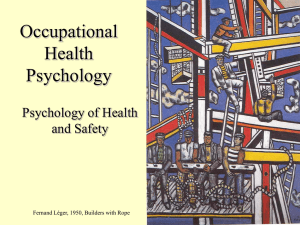 Occupational Health Psychology Seminar