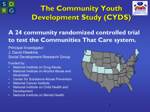 CYDS - Social Development Research Group