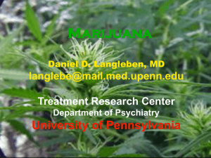 704 Marijuana - University Psychiatry
