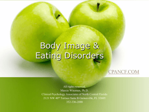 Body Image & Eating Disorders - Clinical Psychology Associates of