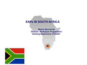 EAPs in South Africa