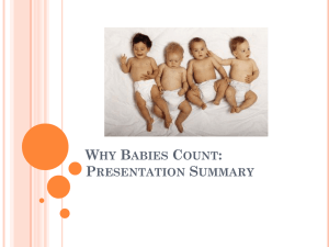 Why Babies Count