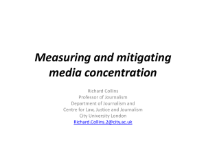 Measuring and mitigating media concentration