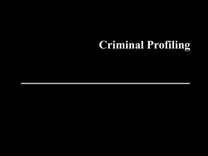 Criminal Profiling - Lake Oswego High School