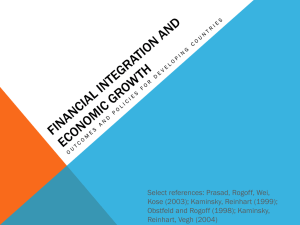 Financial integration and Economic growth