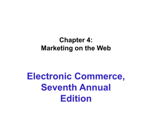 Chapter 4: Marketing on the Web