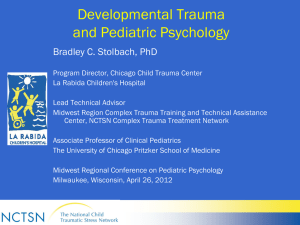 Developmental Trauma and Pediatric Psychology