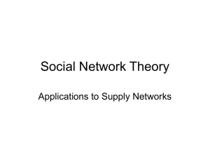 Social Network Theory