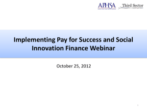 2012-10-PayforSuccess-SocialInnovation-Finance