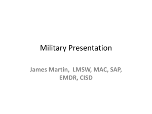 Military Presentation - MI-PTE