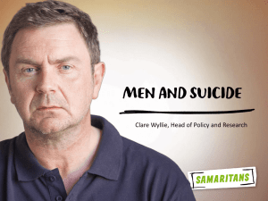 Men and Suicide_CLS_March 2014