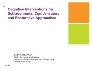 Compensatory and Restorative Approaches