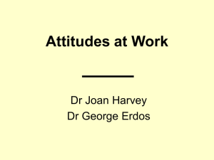 Attitudes at Work
