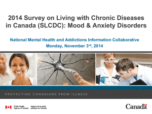 Overview of SLCDC on Mood&Anx Disorders_Oct 2014