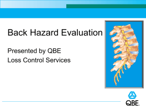 Back Evaluation of Risk