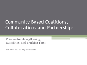 Collaborating to improve community health