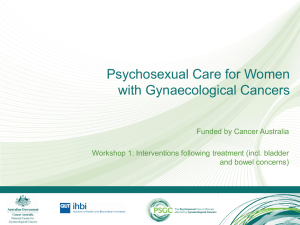 Understanding principles for psychosexual care Nursing Interventions