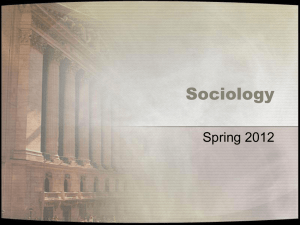 An Invitation to Sociology - Cedarburg School District