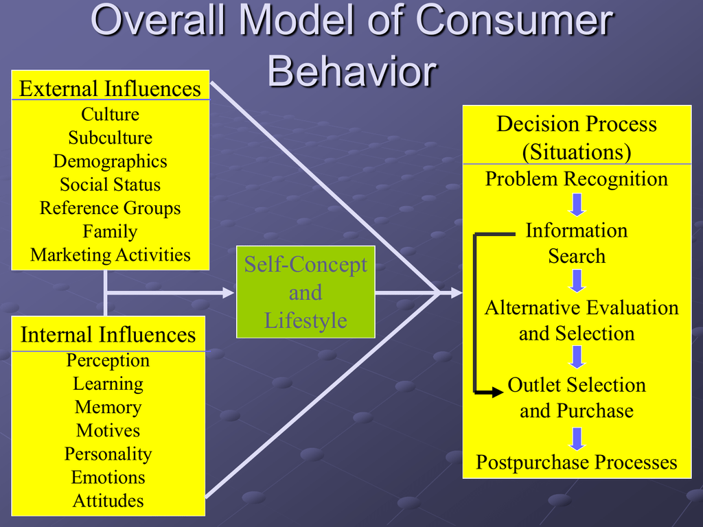external influences on consumer behavior
