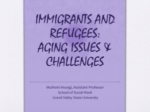 Immigrants and Refugees - Grand Valley State University
