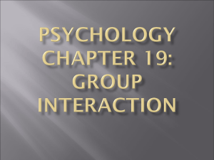 Psych Ch. 19 Powerpoint