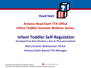Self-Regulation - Arizona Head Start Association