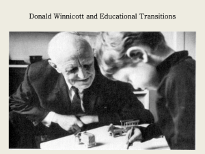 Donald Winnicott - University of Winchester