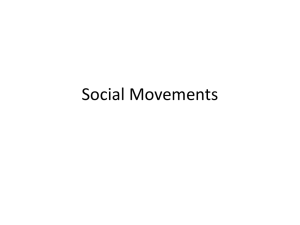 Social Movements-Maymester 2010