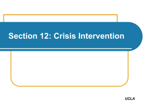 Section 12_Crisis Intervention and Case Studies