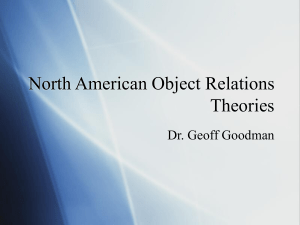 North American Object Relations Theories