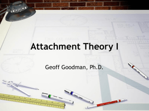 Attachment Theory I