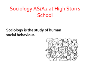 Sociology-subject-presentation-2014