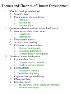 Themes, and Theories of Development