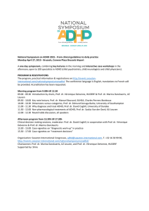 Neuron Neurone agenda_National Symposium on ADHD 2015