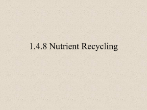 1.4.8 Nutrient Recycling