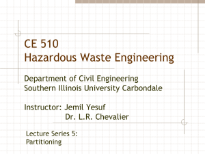 Lecture series 5 - Civil and Environmental Engineering | SIU