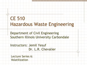 Lecture series 6 - Civil and Environmental Engineering | SIU