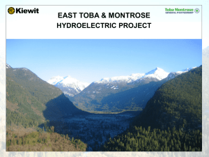 East Toba Penstock Construction Overview