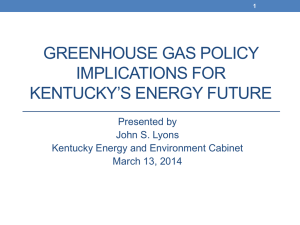 John S. Lyons, Kentucky Energy and Environment Cabinet.