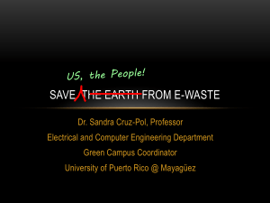 Save Earth from E-waste