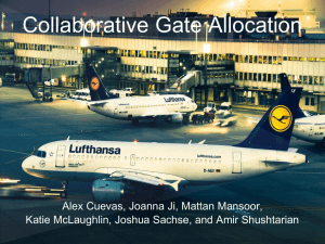 Collaborative Gate Allocation