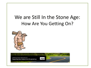 We are Still In the Stone Age - Aggregate and Quarry Association