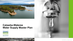 Catawba-Wateree Water Supply Master Plan