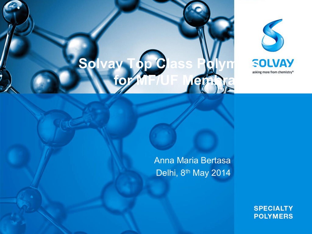 Solvay PPT Template Specialty Polymers