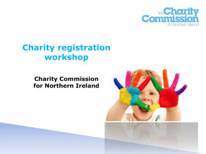 purposes - The Charity Commission for Northern Ireland